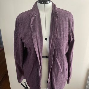 XXL Old Navy maroon collars shirt